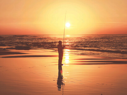 Tramonto sull'acqua