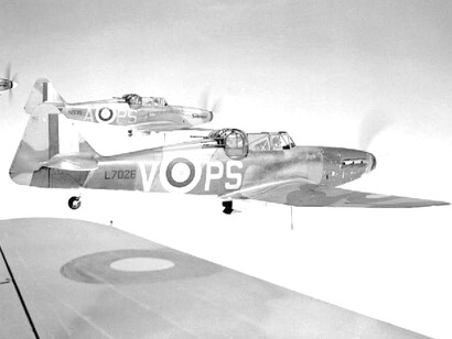 Escuadrilla de Boulton Paul P.82 Defiant, de la RAF