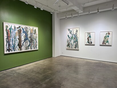 Installation View, Katie DeGroot, Resplendent, 2024. Courtesy of Kathryn Markel Fine Arts