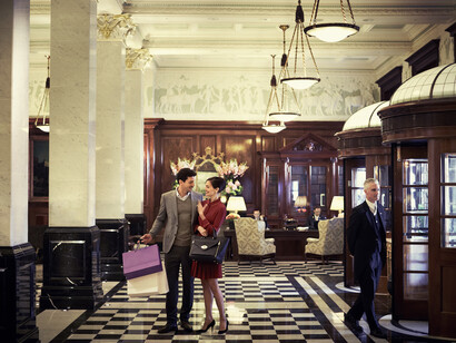The Savoy front hall