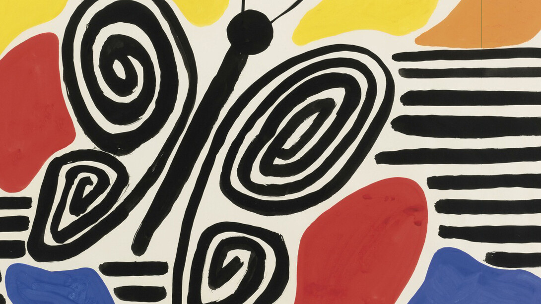 Alexander Calder, Black Butterfly, 1969