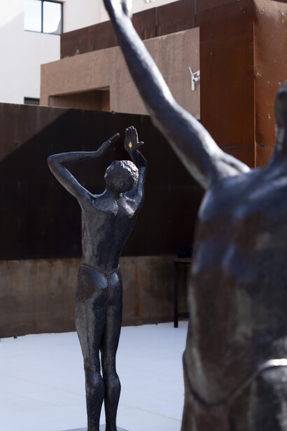 Anne Jaeckin, Sérénité, vue d'exposition. Avec l'aimable autorisation de la Galerie MCC