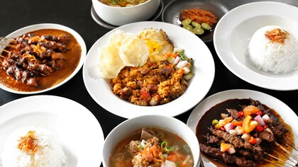 An array of delectable dishes from Africa