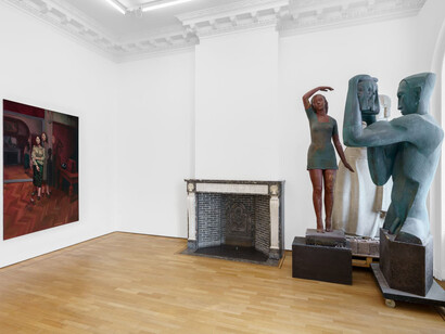 Bendt Eyckermans, Representational markings, exhibition view. Courtesy of Mendes Wood DM