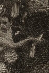 "El vals", impresión a partir de la pintura "El vals" de Anders Zorn, 1891