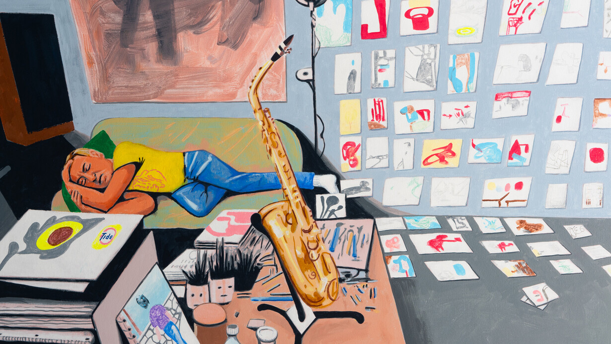 David Humphrey, How I make my pictures. Courtesy of Fredericks & Freiser