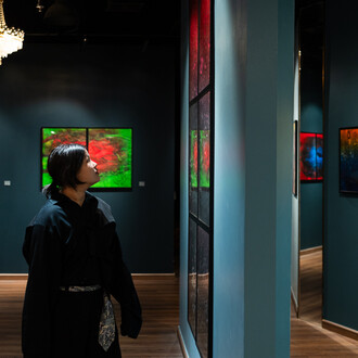 Phattharakorn Singthong, Fields of conditions, exhibition view. Courtesy of Number 1 Gallery