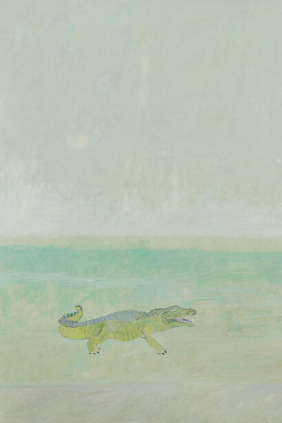 Parmen Daushvili, Reptilian (detail), 2020. Courtesy of the artist and Nathalie Karg Gallery