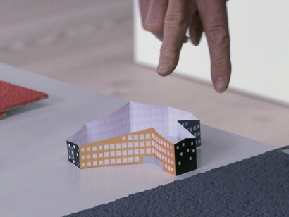 Imagem do filme-ensaio "Sauerbruch Hutton Architects"
