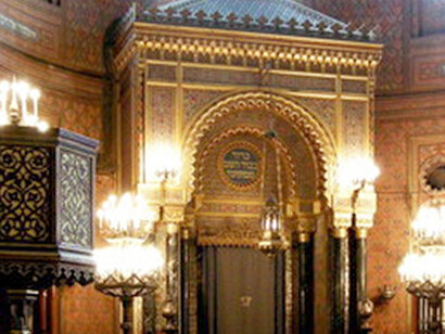 La Sinagoga di Firenze, interno