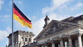 Platz der Republik, Berlin, Deutschland