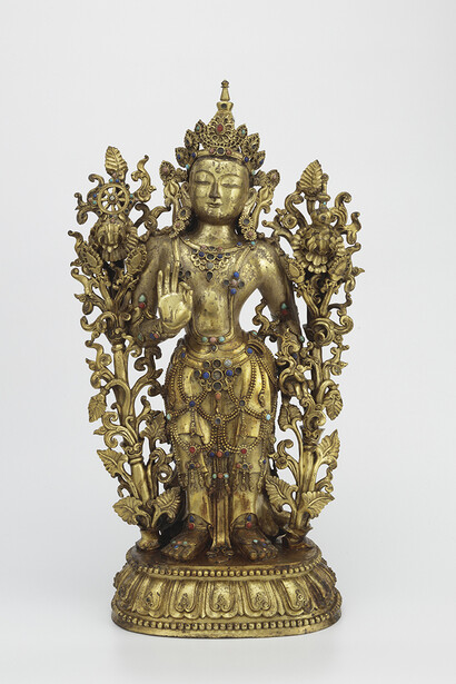 The jewel in the lotus. Courtesy ot the State Hermitage Museum