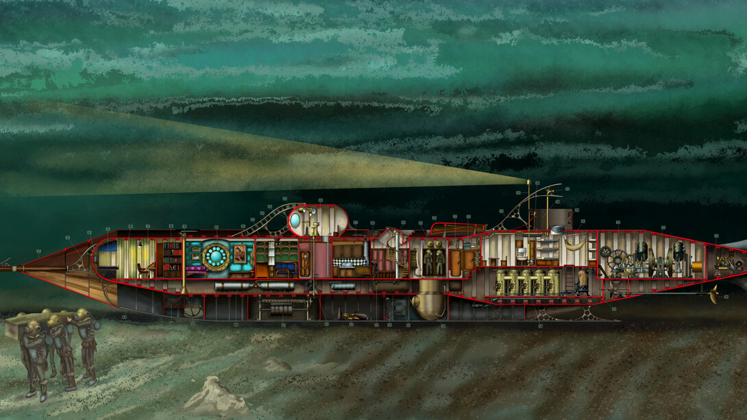Il Nautilus di Jules Verne