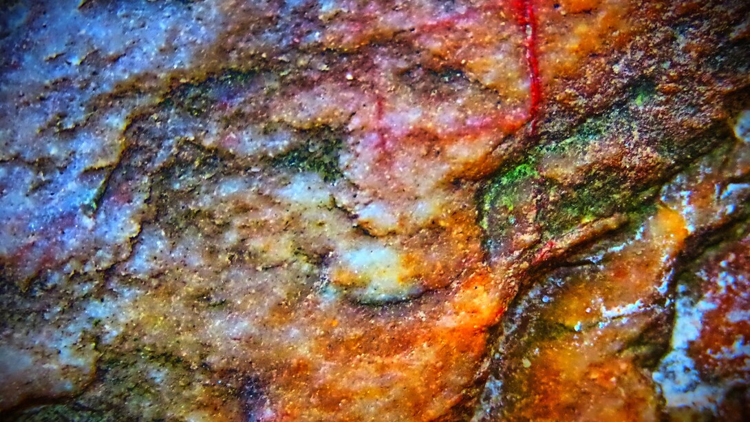 Zwątpienie - doute - doubt - duda - Zweifel. Posiblemente un pseudomorfo de sílice a partir de cristales de halita y restos silicificados de algas