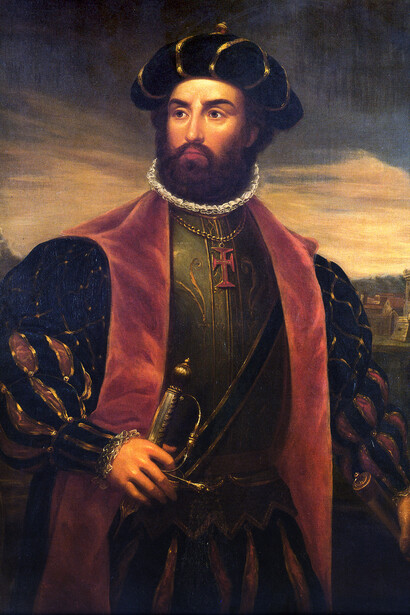 António Manuel da Fonseca, *Retrato de Vasco da Gama, 1838*,  óleo sobre tela