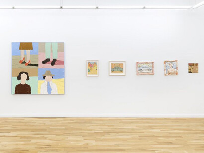 Julia Schmitt Healy, Looking back: work by Julia Schmitt Healy from 1970-1981, exhibition view. Courtesy of Western Exhibitions 