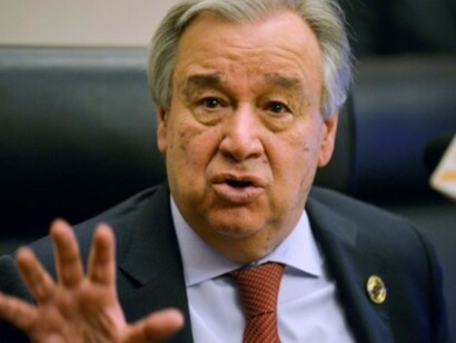 UN Secretary General António Guterres