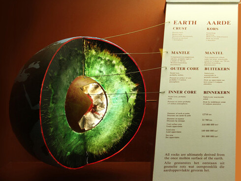 Geology, exhibition view. Courtesy of National Museum Bloemfontein