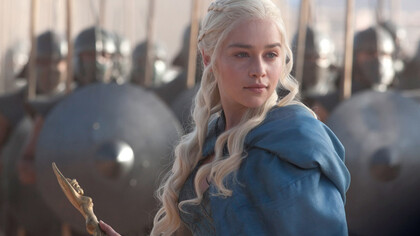 Daenerys Targaryen, interpretada por la actriz Emilia Clarke 