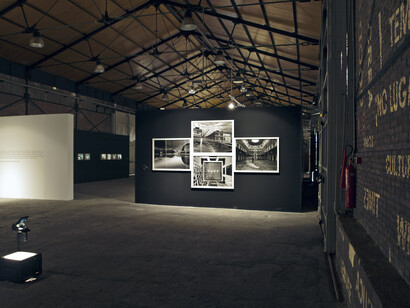 Jorge Conde. “Any Place Is Another Place” project. Exhibition view. Tinglado 2, Tarragona (Spain) 2013