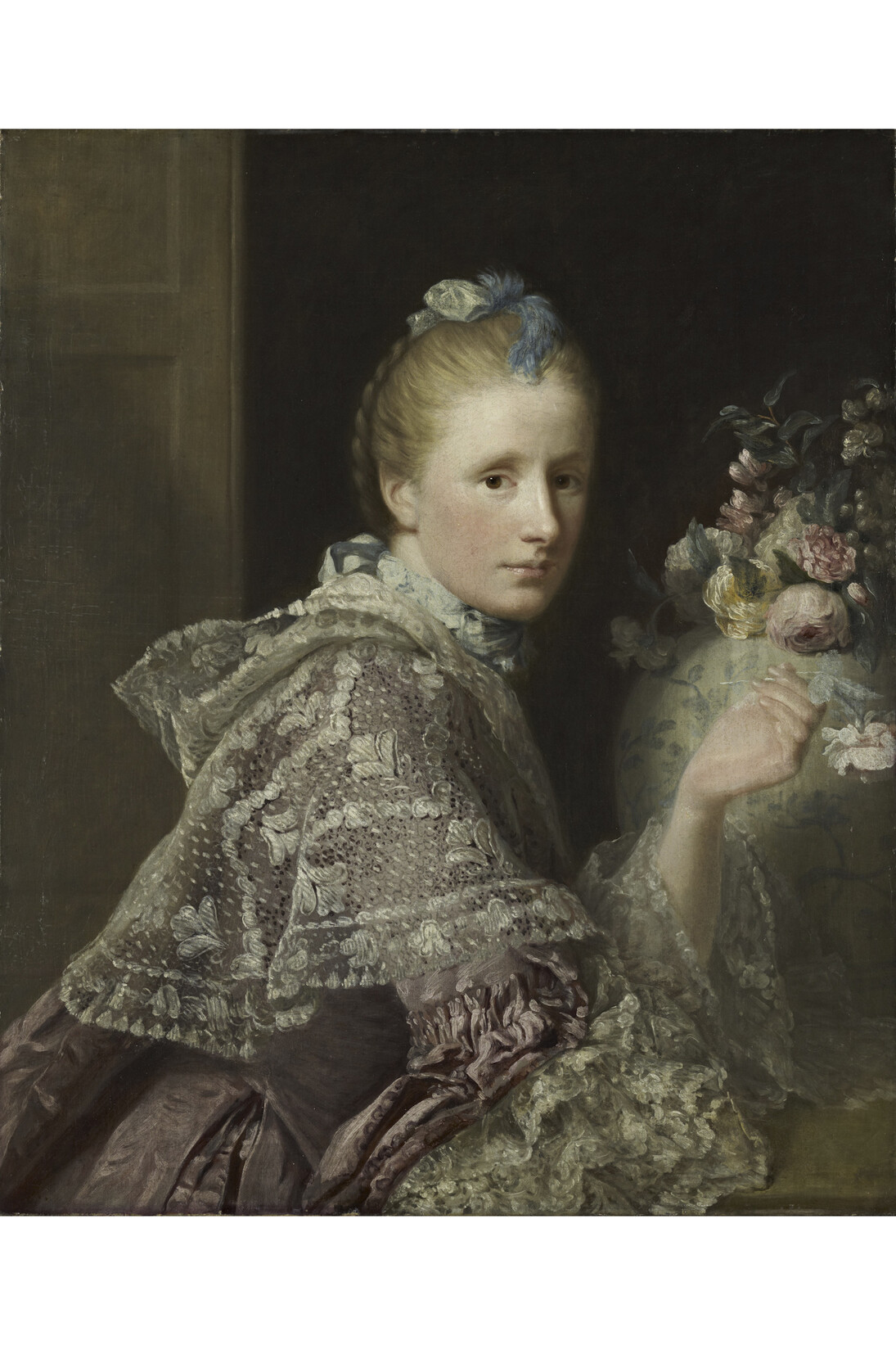 Allan Ramsay, The Artist’s Wife: Margaret Lindsay of Evelick, 1758–60 29 ¼ x 24 3/8 inches, NG 430 © Trustees of the National Galleries of Scotland