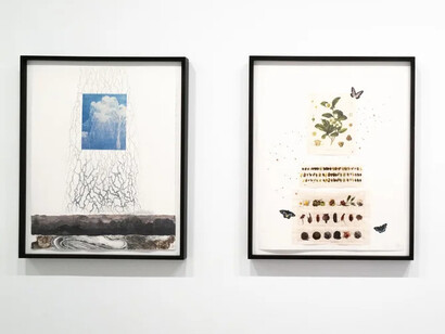Yu-Wen Wu, Rock to cloud, exhibition view. Courtesy of Nunu Fine Art 