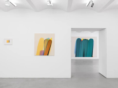 Nick Dawes, Trace elements, exhibition view. Courtesy of Kornfeld Gallery