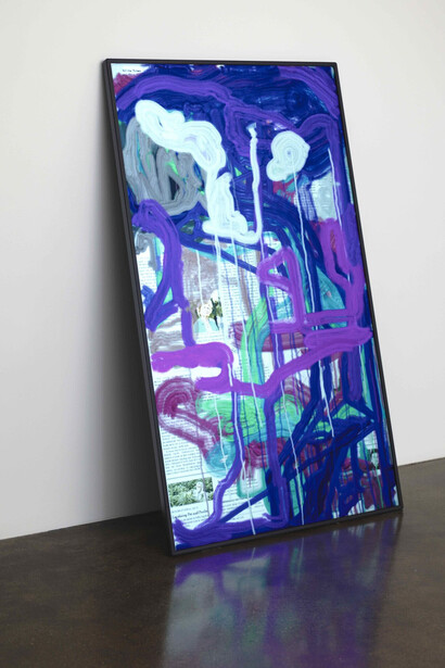 Siebren Versteeg, Daily times (Performer) (detail), 2012. Courtesy of Blanton Museum