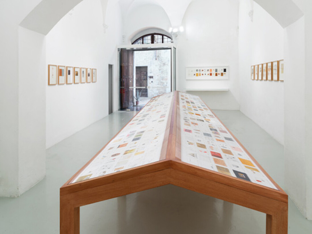 José Antonio Suárez Londoño, Exhibition view. Courtesy of Galleria Continua