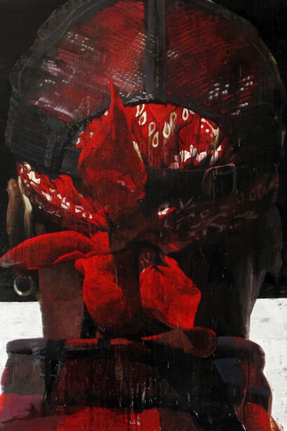 François Bard, Dealer, 130 x 122cm, oil on canvas