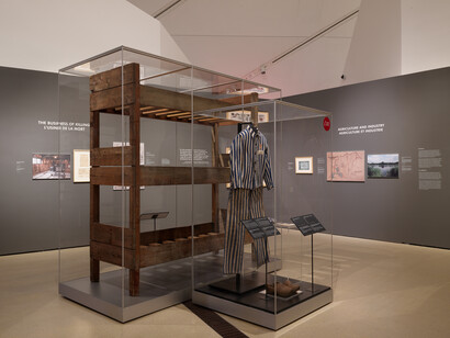 Auschwitz. Pas si longtemps. Pas si loin, vue de l'exposition. Avec l'aimable autorisation du ROM