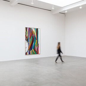 Prototypes of Imagination, Installation view of the exhibition © 2018 Katharina Grosse and VG Bild-Kunst, Bonn. Photo: Lucy Dawkins. Courtesy Gagosian