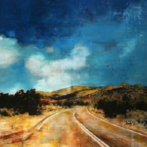 Ayline Olukman, Main Road, 2013, Mixed Media, 48" x 62"