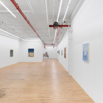 Andrea Joyce Heimer, Served cold, exhibition view. Courtesy of Gaa Gallery