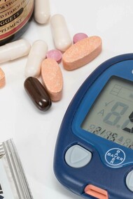 The various devices and medications to treat and manage vitamin D deficiency, diabetes, and PCOS