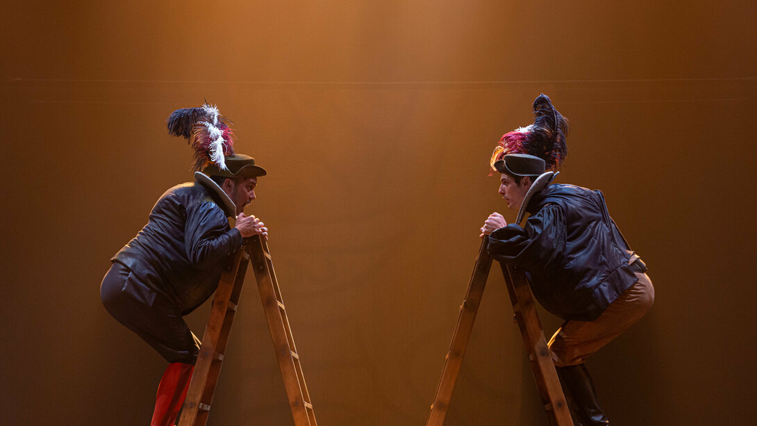 Las «Andanzas y entremeses de Juan Rana» es una apuesta conjunta de la Compañía Nacional de Teatro Clásico y Ron Lalá, actualmente de gira por los teatros de España. Foto David Ruiz