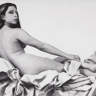 Orlan, Orlan en Grande Odalisque d'Ingres, 1977. Courtesy of Ceysson & Bénétière 