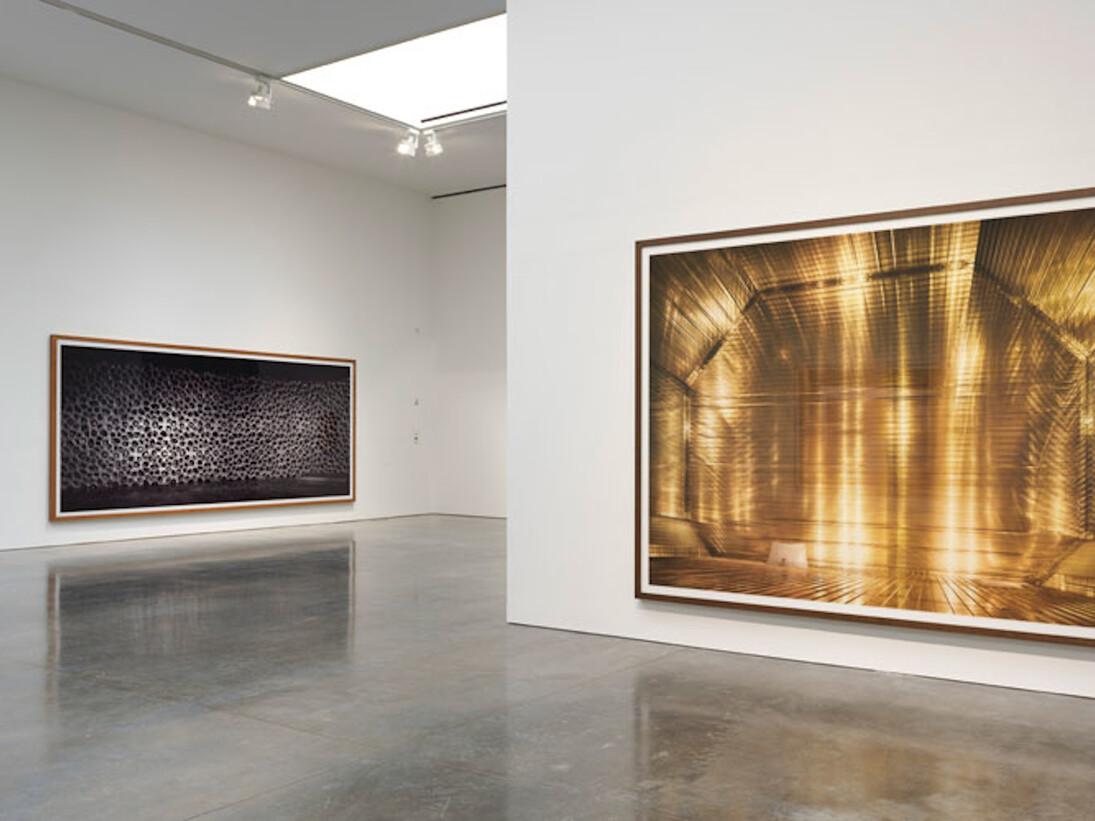 "Andreas Gursky: Not Abstract II", Installation view, Artworks © Andreas Gursky / VG Bild-Kunst, Bonn. Courtesy of Gagosian
