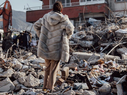 As a rescuer wades through the debris of a shattered building, a search and rescue robot, equipped with sensors and cameras, provides real-time insights and is able to guide the team towards trapped individuals