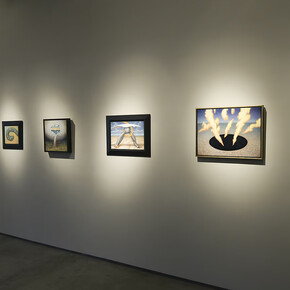 Various artists, September salon, exhibition view. Courtesy of Evoke Contemporary
