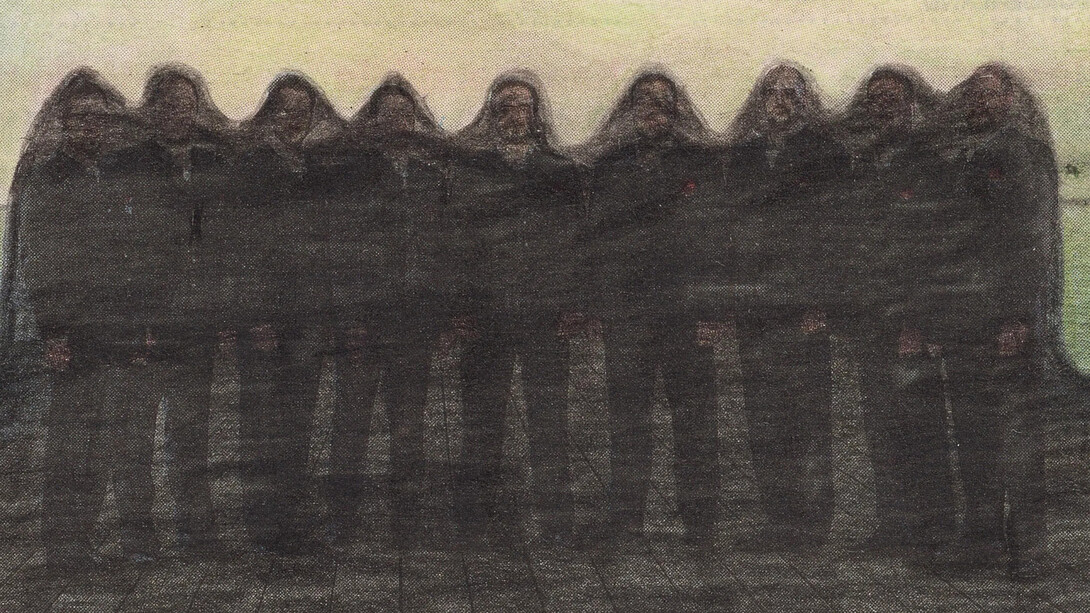 Leopold Strobl, Untitled (detail), 2022. Courtesy of Ricco Maresca Gallery