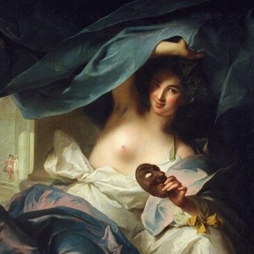Jean-Marc Nattier, "Thalia", 1739, Fine Arts Museums of San Francisco, USA