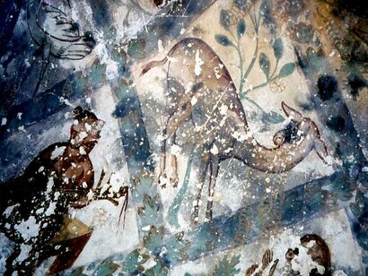 Affreschi a Qasr Amra
