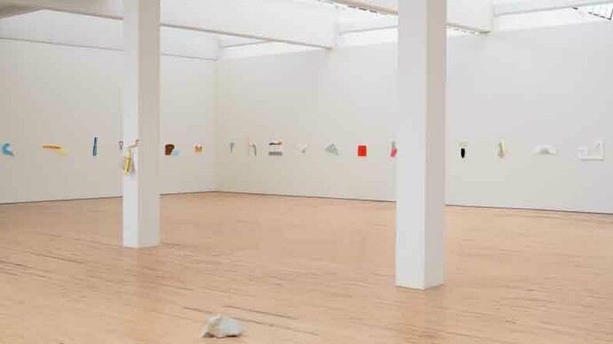 Richard Tuttle, Half-light, exhibition view. Courtesy of Dia:Beacon