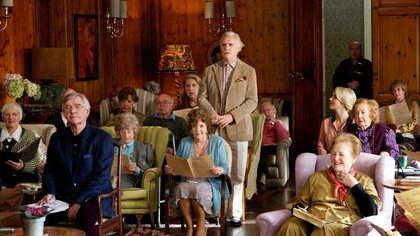Scena dal film Quartet di Dustin Hoffman