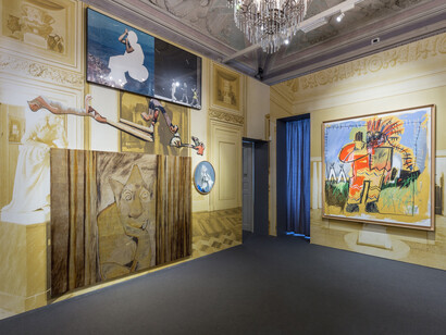 Don't shoot the painter, exhibition view, photo: Delfino Sisto Legnani, Marco Cappelletti