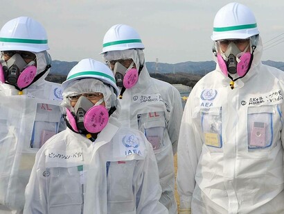 A team investigates the Fukushima nuclear disaster, Japan, 2015