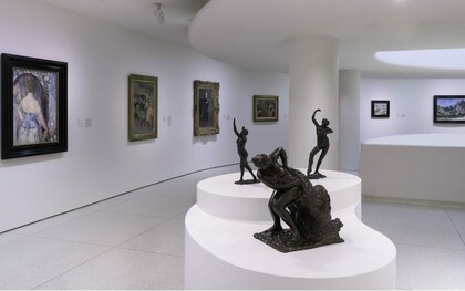 Thannhauser Collection, exhibition view. Courtesy of Guggenheim Museum