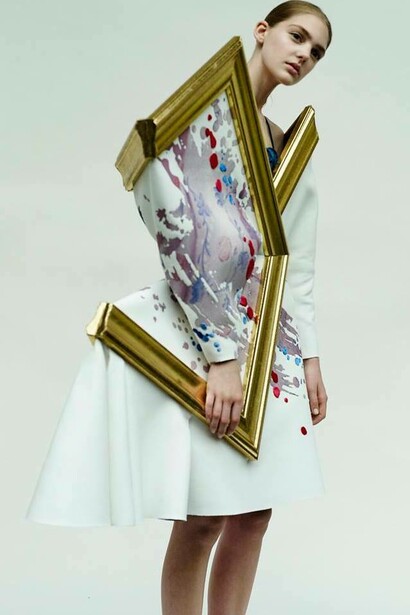 Victor&Rolf. Diseño de la colección "Wearable Art"