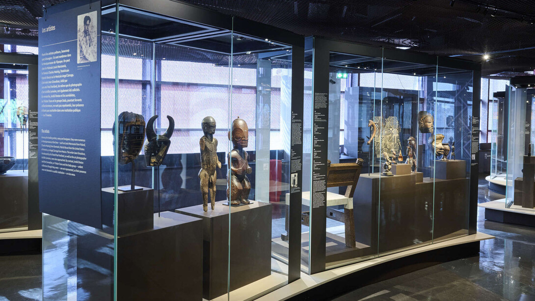 1913-1923: el espíritu de la época, vista de exhibición. Cortesía del Musée du Quai Branly